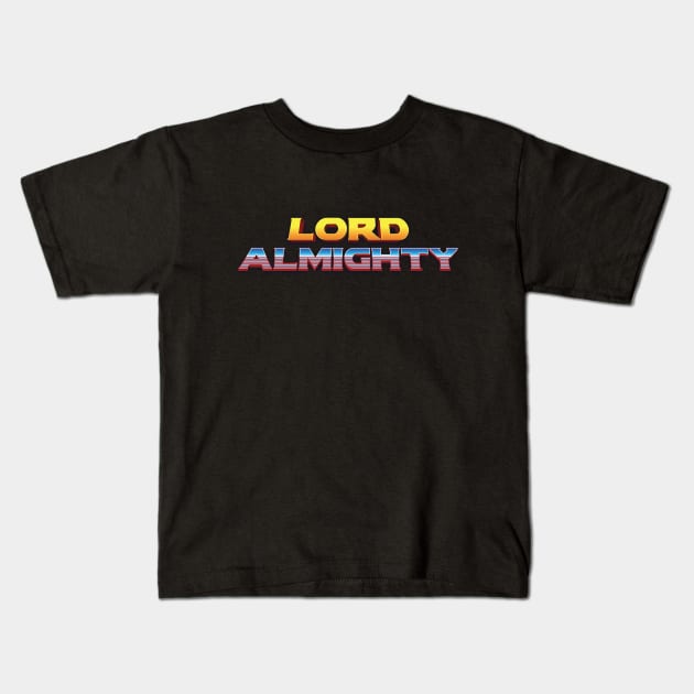 Lord Almighty (Thor) Kids T-Shirt by JezusPop!